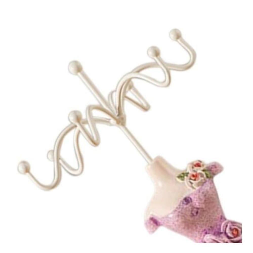 Rotating Jewelry Rack In Pink Dress - Picture 5 of 6